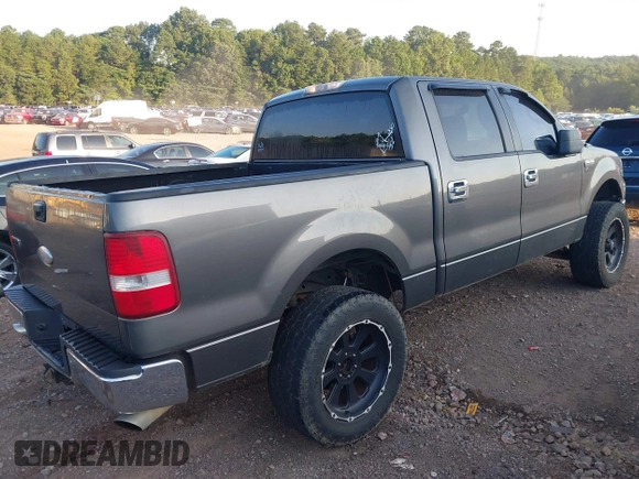 2007 Ford F-150 XLT with VIN 1FTRW12W57FB05489, listed as a IAAI auction lot 42676631 with Not provided miles and . Bid and sale history available at DreamBid. Image 4.