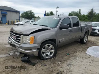 2013 GMC Sierra 1500 SLE z VIN 3GTP1VE09DG315009, wystawiony jako Copart lot #55240595 z przebiegiem 95 510 mil mil oraz Szkoda całkowita • Salvage title. Historia ofert i sprzedaży dostępna na DreamBid. Obrazek 1.