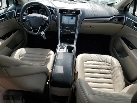 2019 Ford Fusion SEL with VIN 3FA6P0CD4KR224756, listed as a Copart auction lot 49507855 with 56,785 mi miles and Salvage Title. Bid and sale history available at carsss.com. Image 8.