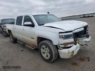 2018 Chevrolet Silverado 1500 LT with VIN 3GCUKREC6JG190645, listed as a Copart auction lot 89153675 with 123,913 mi miles and Salvage Title. Bid and sale history available at carsss.com. Image 4.