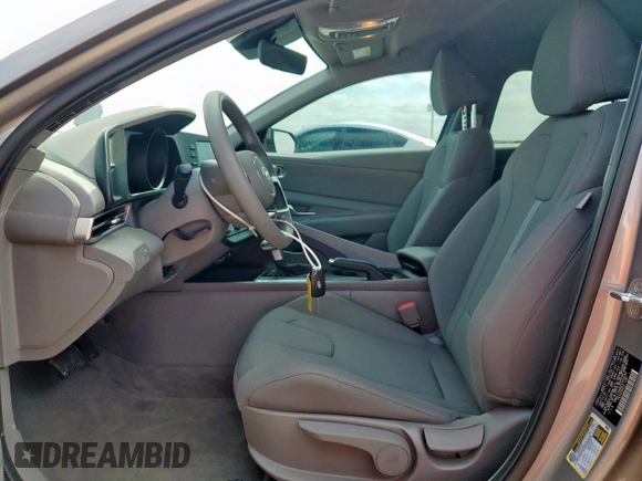 2023 Hyundai Elantra SE with VIN KMHLL4AG0PU434344, listed as a Copart auction lot 50623565 with 3,045 mi miles and Salvage Title. Bid and sale history available at DreamBid. Image 7.
