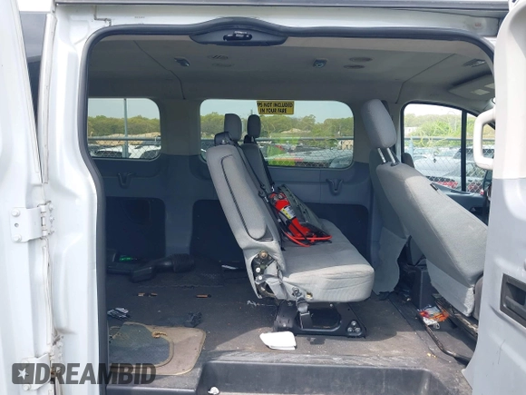 2015 Ford Transit XL with VIN 1FBZX2ZM8FKA20339, listed as a IAAI auction lot 42186096 with Not provided miles and . Bid and sale history available at DreamBid. Image 8.