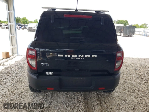 2023 Ford Bronco Sport Outer Banks with VIN 3FMCR9C60PRD13045, listed as a Copart auction lot 57874625 with 27,218 mi miles and Salvage title. Bid and sale history available at DreamBid. Image 6.