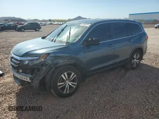 2016 Honda Pilot EX-L z VIN 5FNYF5H59GB045898, wystawiony jako Copart lot #55704675 z przebiegiem 168 485 mil mil oraz Szkoda całkowita • Salvage title. Historia ofert i sprzedaży dostępna na DreamBid. Obrazek 1.