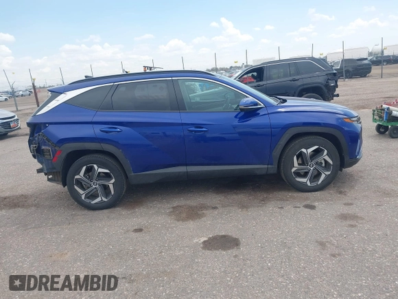 2024 Hyundai Tucson Limited with VIN 5NMJECDE0RH358175, listed as a IAAI auction lot 42100372 with 28,231 mi miles. Bid and sale history available at carsss.com. Image 13.