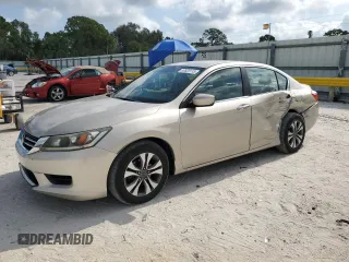 2013 Honda Accord LX z VIN 1HGCR2F38DA075398, wystawiony jako Copart lot #57620115 z przebiegiem 108 395 mil mil oraz Szkoda całkowita • Salvage title. Historia ofert i sprzedaży dostępna na DreamBid. Obrazek 1.