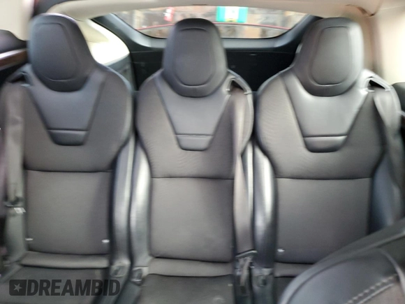 2016 Tesla Model X 70D with VIN 5YJXCAE28GF002399, listed as a Copart auction lot 50884225 with 73,113 mi miles and Salvage Title. Bid and sale history available at DreamBid. Image 10.