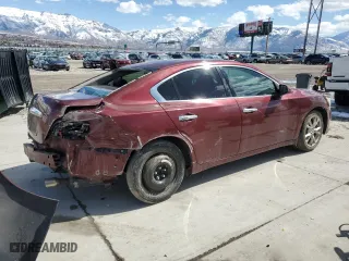 2012 Nissan Maxima 3.5 S with VIN 1N4AA5AP7CC811653, listed as a Copart auction lot 50008455 with 267,605 mi miles and Salvage Title. Bid and sale history available at carsss.com. Image 3.