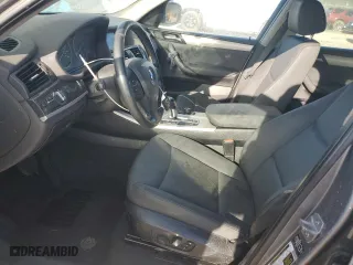 2014 BMW X3 xDrive28i with VIN 5UXWX9C58E0D15638, listed as a Copart auction lot 46378745 with 0 mi miles and Salvage Title. Bid and sale history available at carsss.com. Image 7.