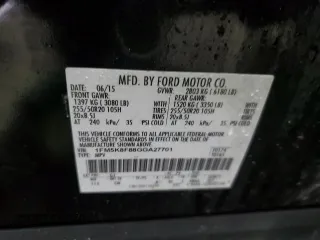 2016 Ford Explorer Limited with VIN 1FM5K8F88GGA27701, listed as a Copart auction lot 48557645 with 135,270 mi miles and Salvage Title. Bid and sale history available at DreamBid. Image 16.
