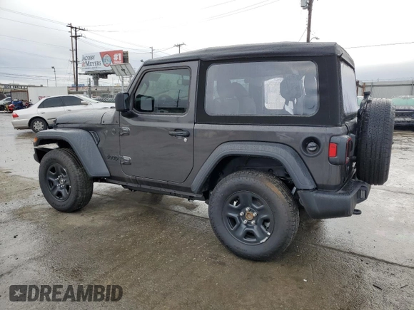 2024 Jeep Wrangler Willys with VIN 1C4PJXAG6RW368774, listed as a Copart auction lot 48961045 with 1,191 mi miles and Salvage title. Bid and sale history available at DreamBid. Image 2.