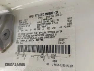 2022 Ford Transit Connect XL z VIN NM0LS7S7XN1518206, wystawiony jako IAAI lot #42107246 z przebiegiem 64 311 mil mil oraz . Historia ofert i sprzedaży dostępna na DreamBid. Obrazek 9.
