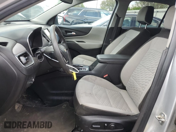 2019 Chevrolet Equinox LS with VIN 3GNAXHEV7KS641359, listed as a Copart auction lot 54582525 with 124,401 mi miles and Clean Title. Bid and sale history available at carsss.com. Image 7.