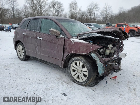 2011 Acura RDX with VIN 5J8TB1H22BA006304, listed as a Copart auction lot 45846075 with 139,064 mi miles and Salvage Title. Bid and sale history available at carsss.com. Image 4.