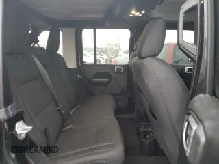 2019 Jeep Wrangler Unlimited Sport with VIN 1C4HJXDG8KW603584, listed as a Copart auction lot 86677784 with 85,182 mi miles and Salvage title. Bid and sale history available at DreamBid. Image 10.