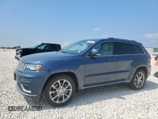 2021 Jeep Grand Cherokee Summit with VIN 1C4RJEJG2MC657402, listed as a Copart auction lot 59098465 with 61,442 mi miles and Salvage title. Bid and sale history available at DreamBid. Image 1.
