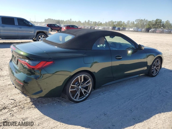 2024 BMW 4 Series M440i xDrive with VIN WBA63AT00RCN69913, listed as a Copart auction lot 78809434 with 0 mi miles and Non Repairable. Bid and sale history available at carsss.com. Image 3.