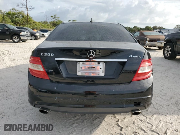 2011 Mercedes-Benz C 300 Sport with VIN WDDGF8BB5BR169039, listed as a Copart auction lot 55776335 with 167,345 mi miles and Clean title. Bid and sale history available at DreamBid. Image 6.
