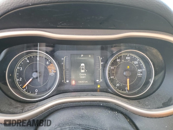 2016 Jeep Cherokee 75th Anniversary with VIN 1C4PJLCB2GW177196, listed as a Copart auction lot 75962124 with 136,357 mi miles and Salvage Title. Bid and sale history available at carsss.com. Image 9.