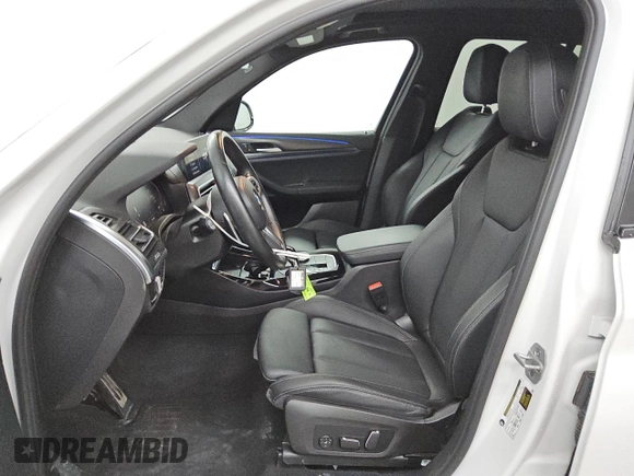 2024 BMW X3 sDrive30i with VIN 5UX43DP08R9W57559, listed as a Copart auction lot 52648995 with 23,026 mi miles and Clean Title. Bid and sale history available at DreamBid. Image 7.