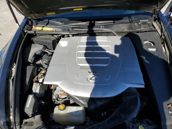2010 Lexus LS 460 L with VIN JTHDL5EF0A5001705, listed as a Copart auction lot 87036624 with NaN miles and Salvage Title. Bid and sale history available at carsss.com. Image 12.