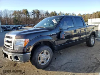 2013 Ford F-150 XL with VIN 1FTFW1CF8DFA89897, listed as a Copart auction lot 88002265 with 207,254 mi miles and Salvage Title. Bid and sale history available at carsss.com. Image 1.