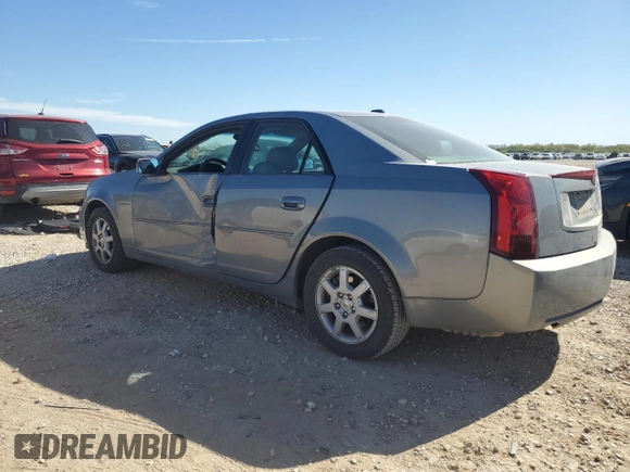 2007 Cadillac CTS with VIN 1G6DP577070161443, listed as a Copart auction lot 81595664 with 129,464 mi miles and Salvage Title. Bid and sale history available at DreamBid. Image 2.