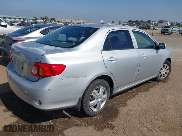 2009 Toyota Corolla z VIN JTDBL40E099033012, wystawiony jako IAAI lot #42565753 z przebiegiem 188 314 mil mil oraz . Historia ofert i sprzedaży dostępna na DreamBid. Obrazek 4.
