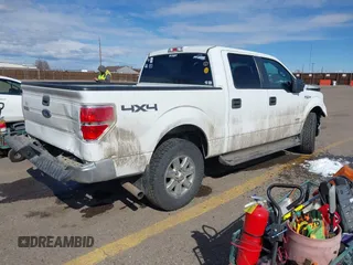 2013 Ford F-150 XL with VIN 1FTFW1ET3DKD37001, listed as a IAAI auction lot 41721169 with 137,271 mi miles. Bid and sale history available at carsss.com. Image 4.