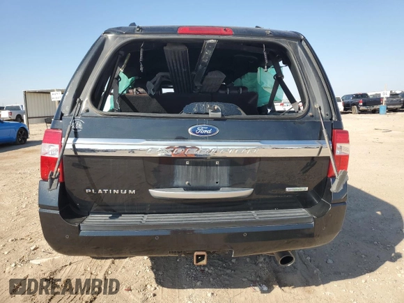 2015 Ford Expedition Max Platinum with VIN 1FMJK1MT3FEF35310, listed as a Copart auction lot 75449744 with 199,747 mi miles and Salvage title. Bid and sale history available at DreamBid. Image 6.
