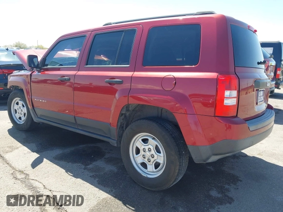 2014 Jeep Patriot Sport with VIN 1C4NJPBA6ED547680, listed as a IAAI auction lot 42140782 with 119,927 mi miles and . Bid and sale history available at DreamBid. Image 3.