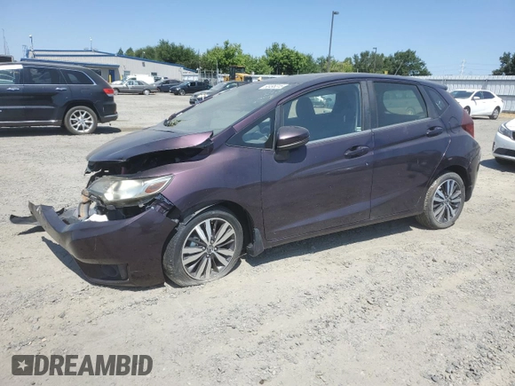 2016 Honda Fit EX with VIN JHMGK5H71GX034634, listed as a Copart auction lot 60495315 with Not provided miles and Salvage title. Bid and sale history available at DreamBid. Image 1.