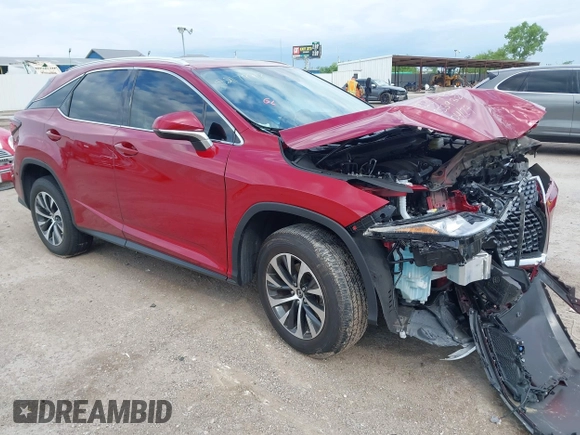 2022 Lexus RX 350 with VIN 2T2HZMAA0NC256932, listed as a IAAI auction lot 42179918 with 24,790 mi miles and . Bid and sale history available at DreamBid. Image 1.