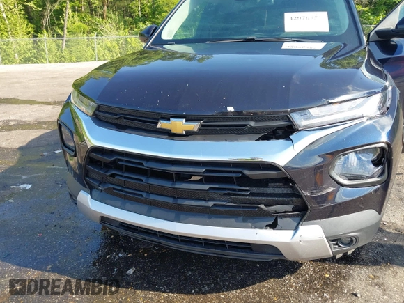 2021 Chevrolet TrailBlazer LT with VIN KL79MPSL9MB117658, listed as a IAAI auction lot 42076453 with 53,530 mi miles and . Bid and sale history available at DreamBid. Image 17.