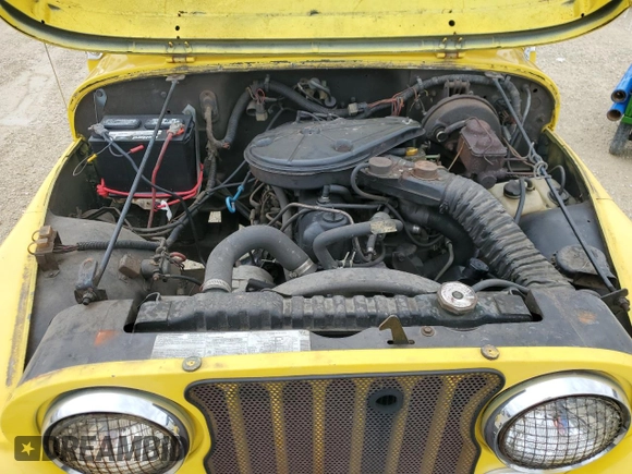 1983 Jeep CJ z VIN 1JCCM87AXDT028695, wystawiony jako Copart lot #74812184 z przebiegiem Nie podano mil oraz Szkoda całkowita • Salvage title. Historia ofert i sprzedaży dostępna na DreamBid. Obrazek 11.