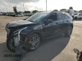 2019 Cadillac XT4 AWD Sport with VIN 1GYFZFR48KF100558, listed as a Copart auction lot 48112045 with 63,689 mi miles and Non repairable. Bid and sale history available at DreamBid. Image 1.