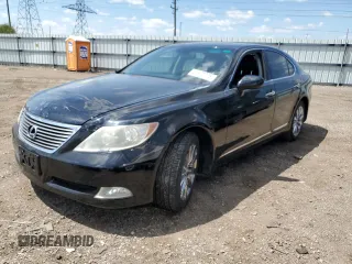 2008 Lexus LS 460 z VIN JTHBL46F985078129, wystawiony jako Copart lot #55670775 z przebiegiem 107 325 mil mil oraz Tytuł czysty. Historia ofert i sprzedaży dostępna na DreamBid. Obrazek 1.