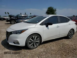 2021 Nissan Versa SR z VIN 3N1CN8FV8ML923466, wystawiony jako Copart lot #51650045 z przebiegiem 56 615 mil mil oraz Szkoda całkowita • Salvage title. Historia ofert i sprzedaży dostępna na DreamBid. Obrazek 1.