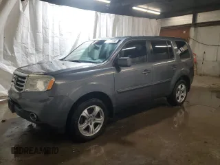 2012 Honda Pilot EX-L with VIN 5FNYF4H72CB063889, listed as a Copart auction lot 42989735 with 165,264 mi miles and Salvage title. Bid and sale history available at DreamBid. Image 1.