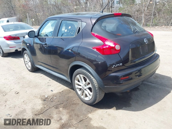 2014 Nissan Juke Nismo with VIN JN8AF5MV0ET363009, listed as a IAAI auction lot 42062690 with 112,037 mi miles and . Bid and sale history available at DreamBid. Image 3.