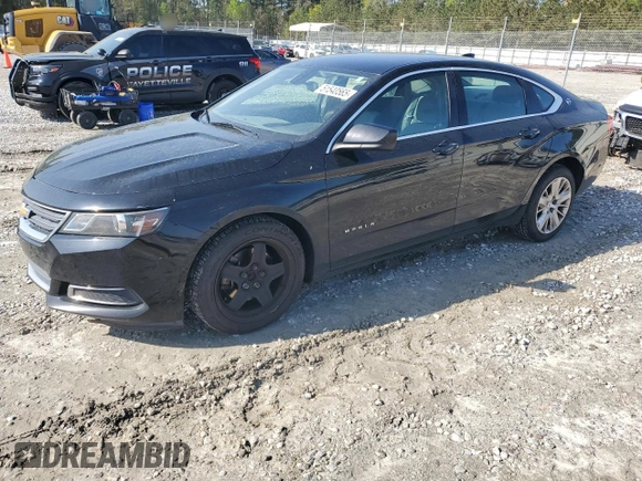 2017 Chevrolet Impala LS with VIN 2G11Z5SA1H9109624, listed as a Copart auction lot 51540565 with 186,467 mi miles and Clean Title. Bid and sale history available at DreamBid. Image 1.