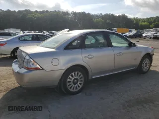 2008 Mercury Sable with VIN 1MEHM40W38G621379, listed as a Copart auction lot 54855085 with 107,443 mi miles and Salvage title. Bid and sale history available at DreamBid. Image 3.