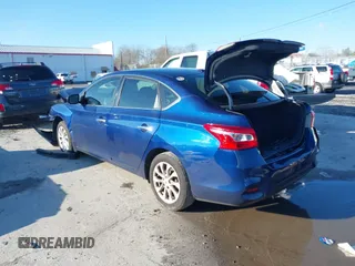 2018 Nissan Sentra SV with VIN 3N1AB7AP3JL623350, listed as a IAAI auction lot 38741920 with 65,230 mi miles. Bid and sale history available at carsss.com. Image 3.