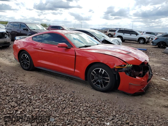 2018 Ford Mustang EcoBoost z VIN 1FA6P8TH3J5172653, wystawiony jako Copart lot #47821565 z przebiegiem 94 947 mil mil oraz Szkoda całkowita • Salvage title. Historia ofert i sprzedaży dostępna na DreamBid. Obrazek 4.