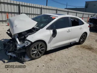 2020 Toyota Corolla XSE with VIN 5YFT4RCE4LP038600, listed as a Copart auction lot 49661495 with 0 mi miles and Salvage Title. Bid and sale history available at carsss.com. Image 1.