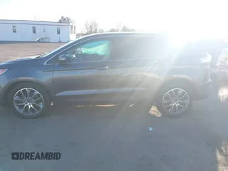 2015 Ford Edge Titanium with VIN 2FMPK4K87FBB77277, listed as a IAAI auction lot 41795760 with 164,844 mi miles. Bid and sale history available at carsss.com. Image 14.
