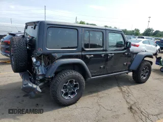2023 Jeep Wrangler Rubicon with VIN 1C4HJXFG9PW561091, listed as a Copart auction lot 62660834 with 12,081 mi miles and Non Repairable. Bid and sale history available at DreamBid. Image 3.