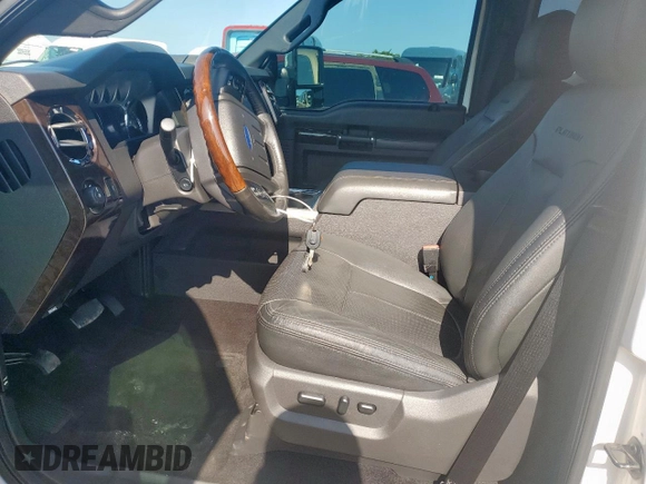 2016 Ford F-350 Platinum with VIN 1FT8W3BT8GEB92274, listed as a Copart auction lot 64411665 with 57,812 mi miles and Salvage title. Bid and sale history available at DreamBid. Image 7.