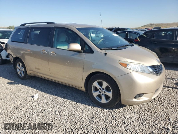 2013 Toyota Sienna LE AAS with VIN 5TDKK3DC0DS350840, listed as a Copart auction lot 63677905 with 113,861 mi miles and Salvage title. Bid and sale history available at DreamBid. Image 4.