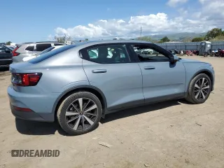 2022 Polestar 2 with VIN LPSED3KA3NL078210, listed as a Copart auction lot 51869455 with 22,417 mi miles and Salvage Title. Bid and sale history available at carsss.com. Image 3.